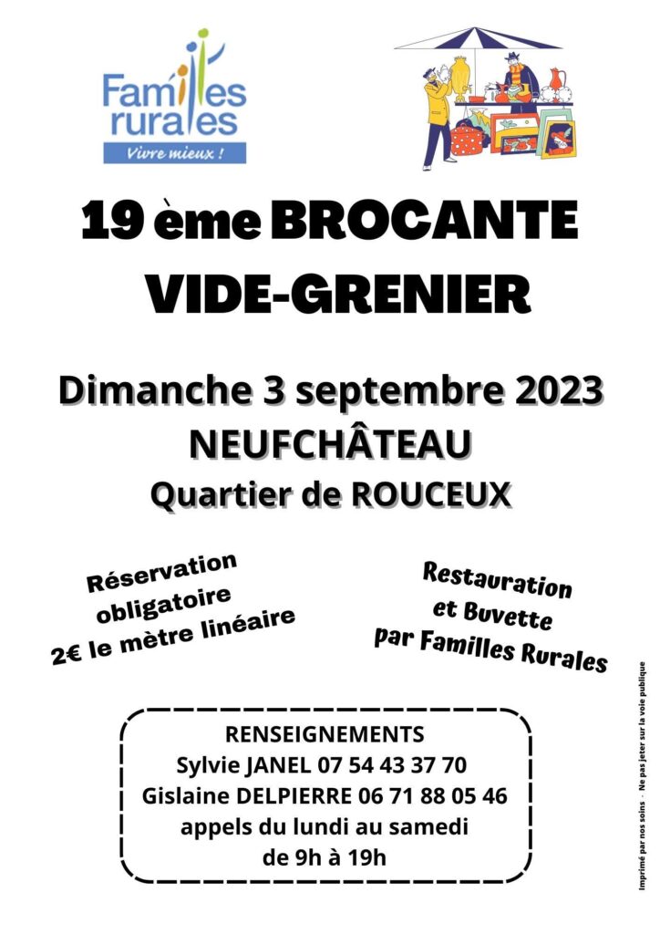 vide grenier brocante